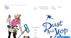 Desktop Screenshot of dustandmop.com
